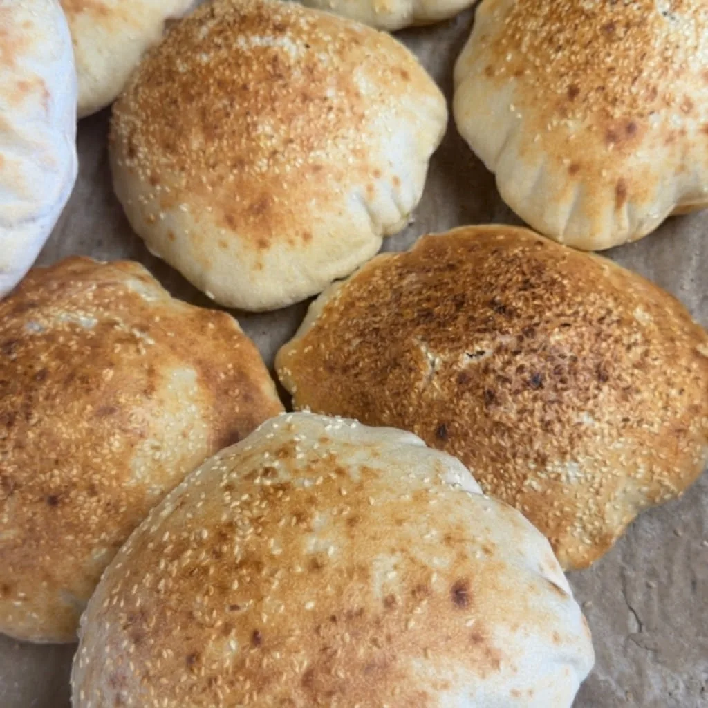 Authentic bread in Richardson, TX, Bread at Al-Baghdady Bakery & Café, halal Iraqi bakery in Richardson, TX