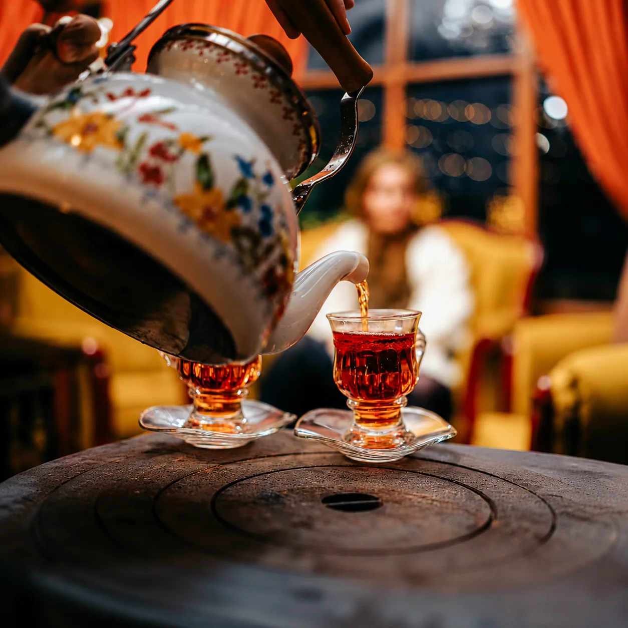 Chai, authentic Iraqi specialty at Al-Baghdady Bakery & Café, halal bakery & café in Richardson, TX