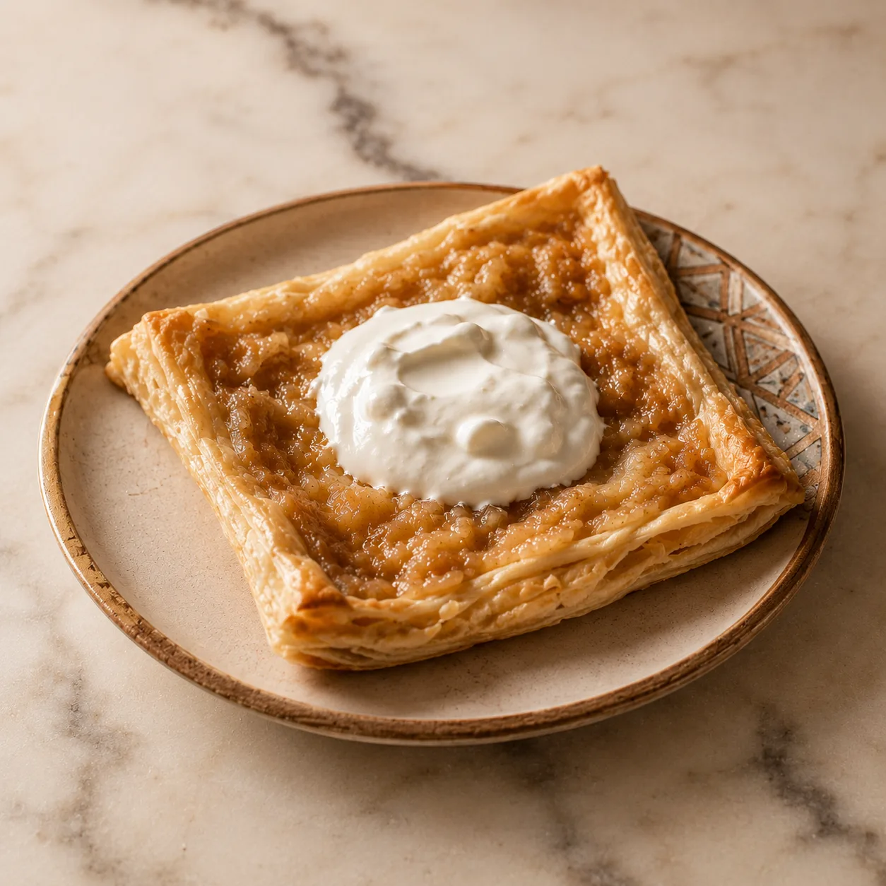 Kahi & Qeimar (كاهي وقيمر) — iraqi breakfast at Al-Baghdady, halal Iraqi bakery & café in Richardson, TX